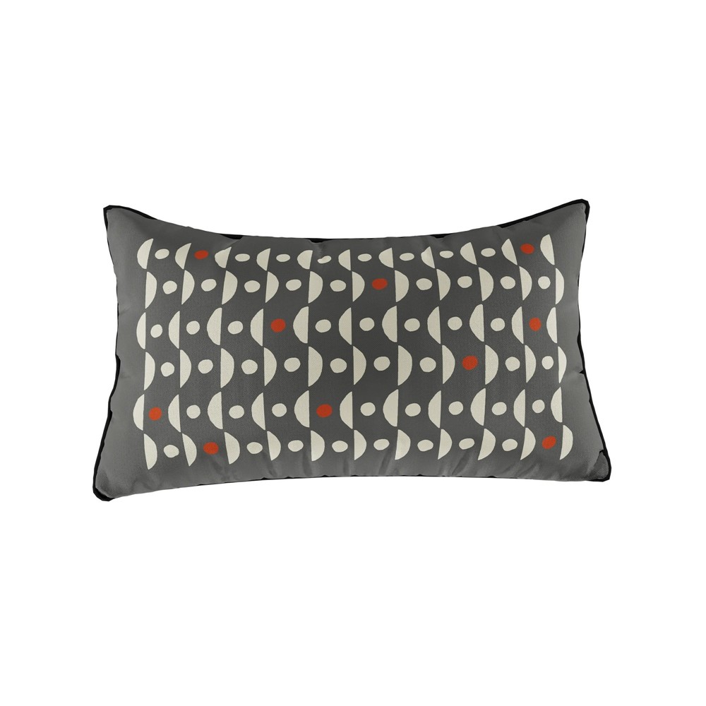 Felix Cushion by Helena Springfield x Simply Scandi in Scarlet Neutral